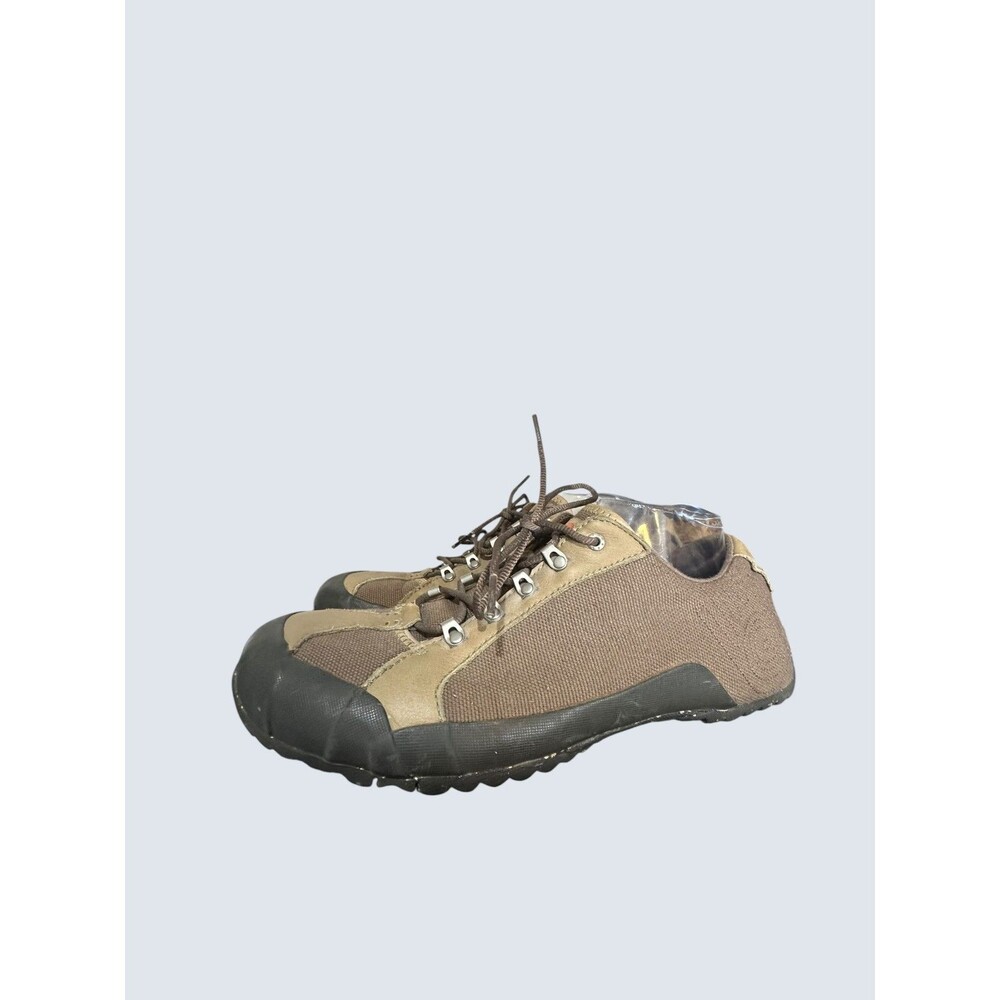 Teva Keagan Hiking Trail Shoes Mens 9.5 Brown Suede Leather Lace Up Outdoor